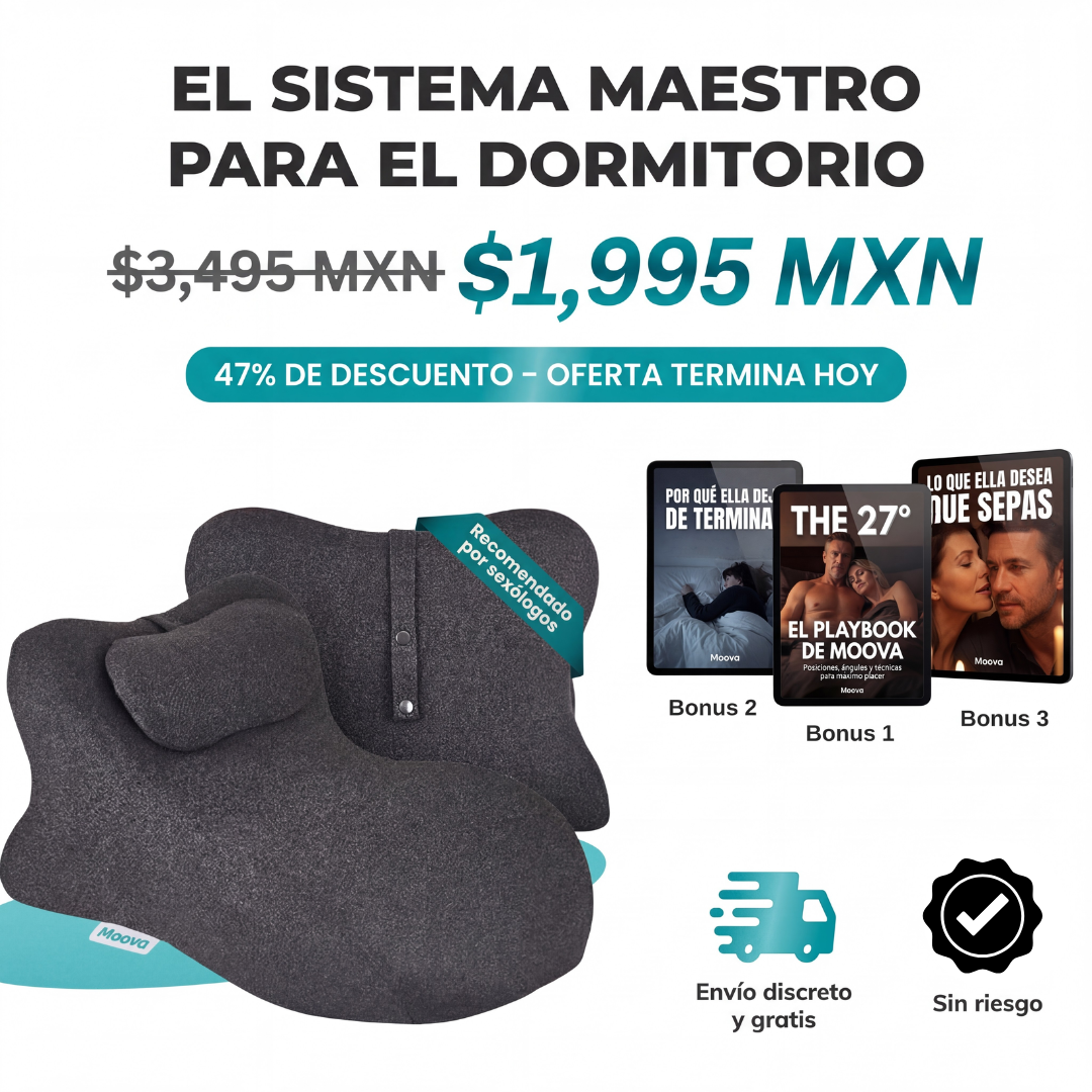 Cojín Ergonómico de Apoyo Íntimo
