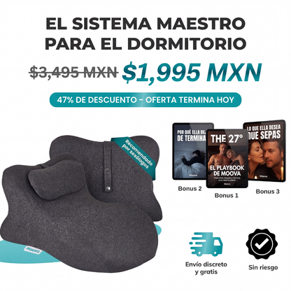 Cojín Ergonómico de Apoyo Íntimo
