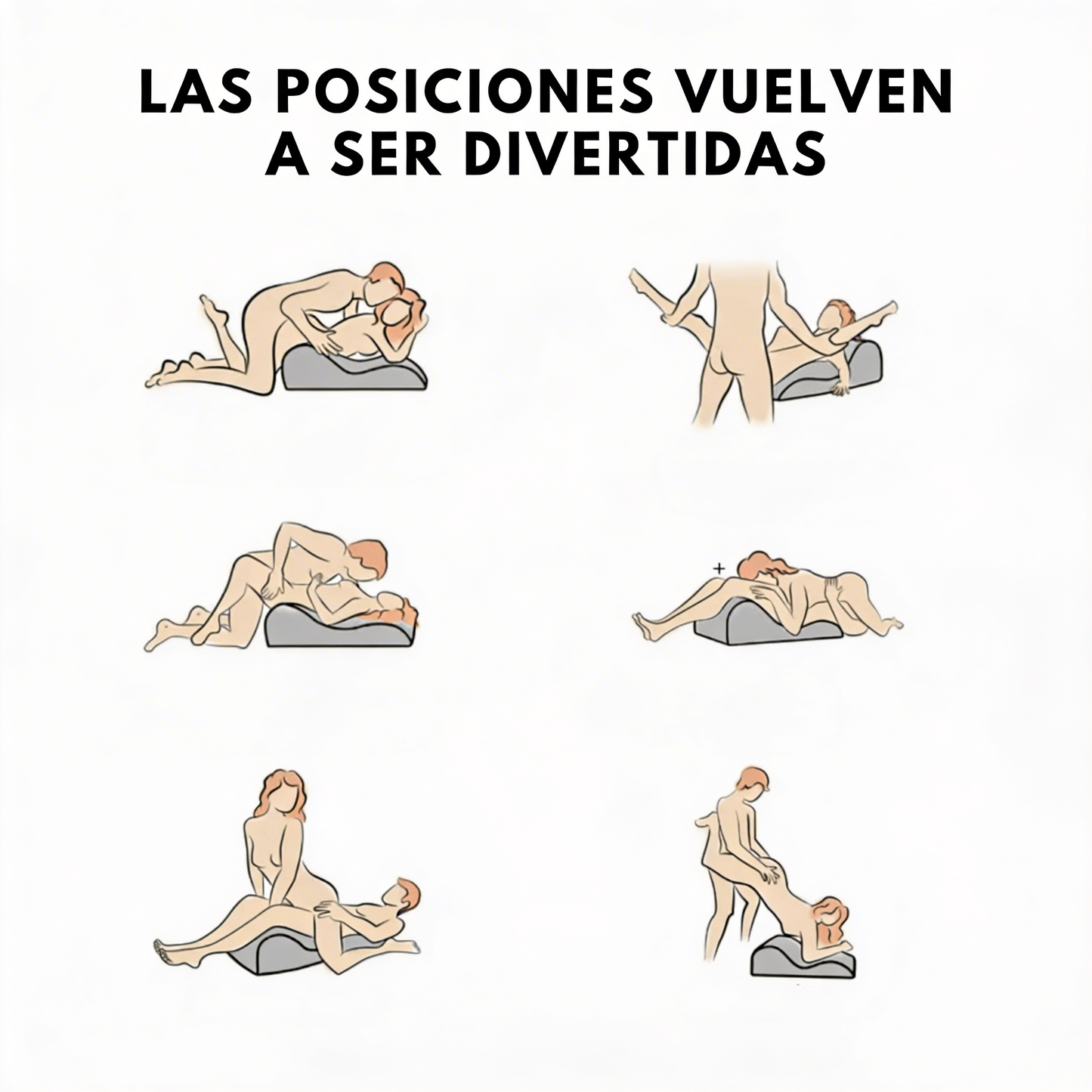 Cojín Ergonómico de Apoyo Íntimo