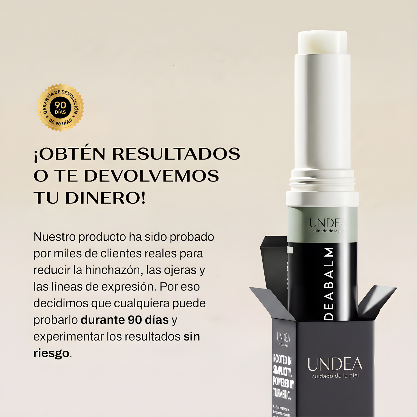 Undea solución para ojeras